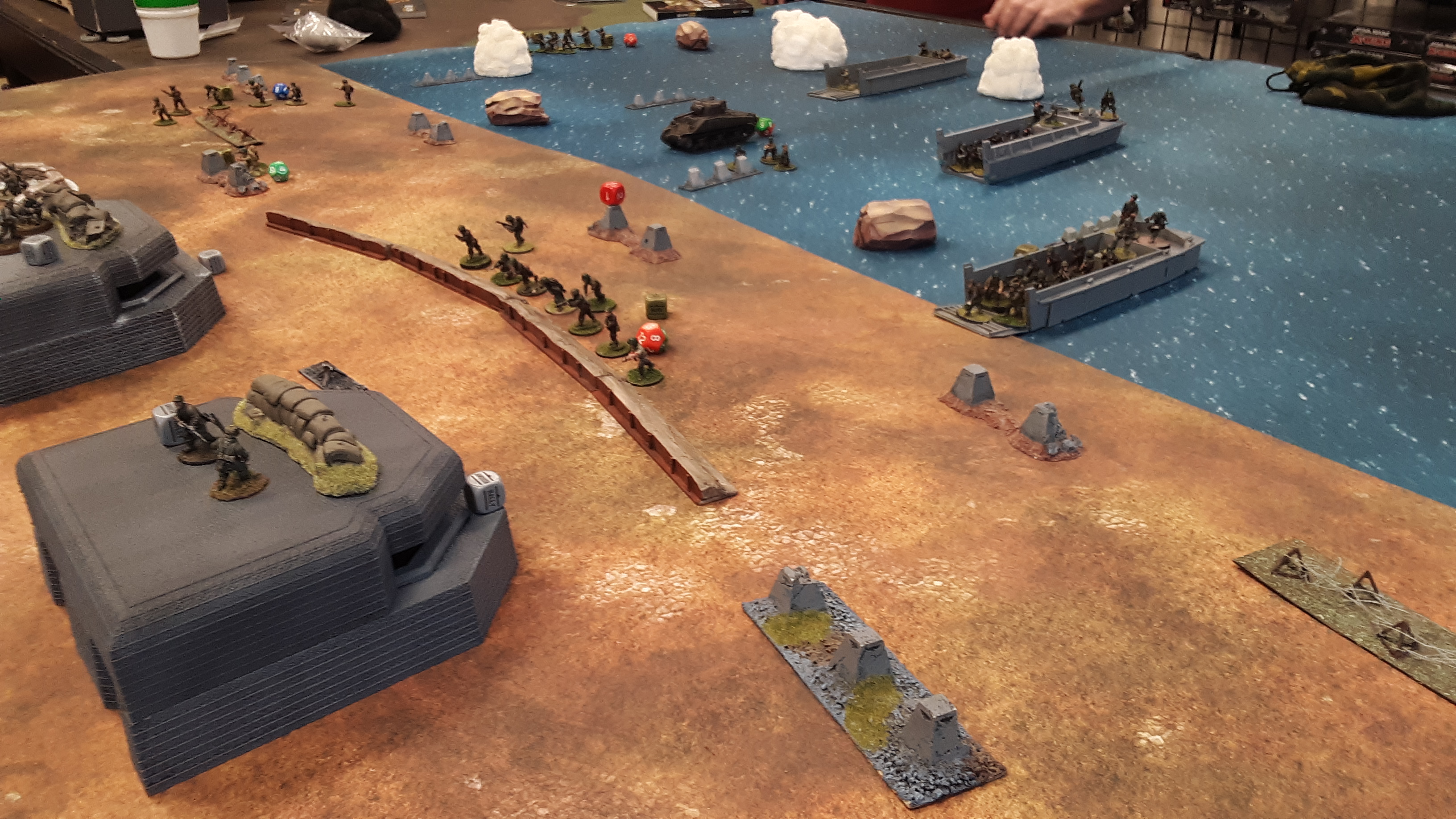 Akahori's Black Tiger Company versus Irish Rangers in a fierce infantry engagement