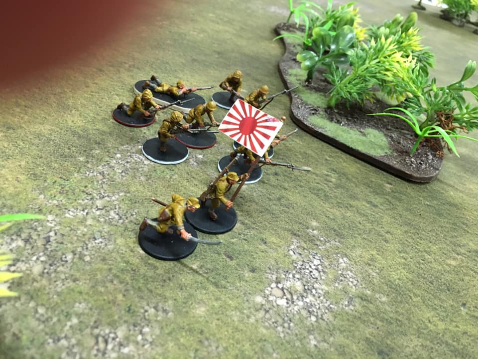 The Rising Sun versus 1st USMC Division in a fierce infantry engagement