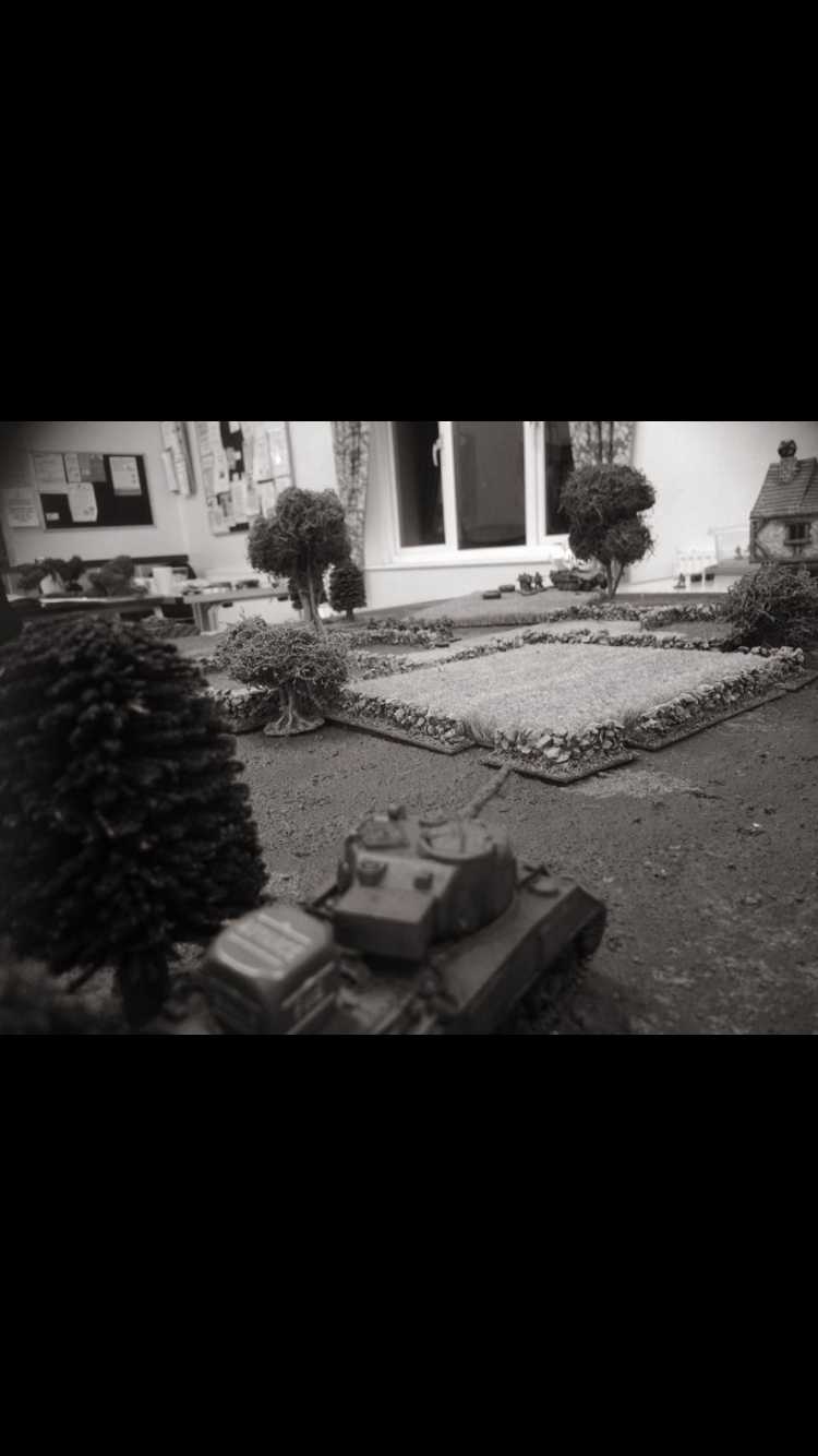 German grenadier’s versus Desert Rats in an armoured engagement