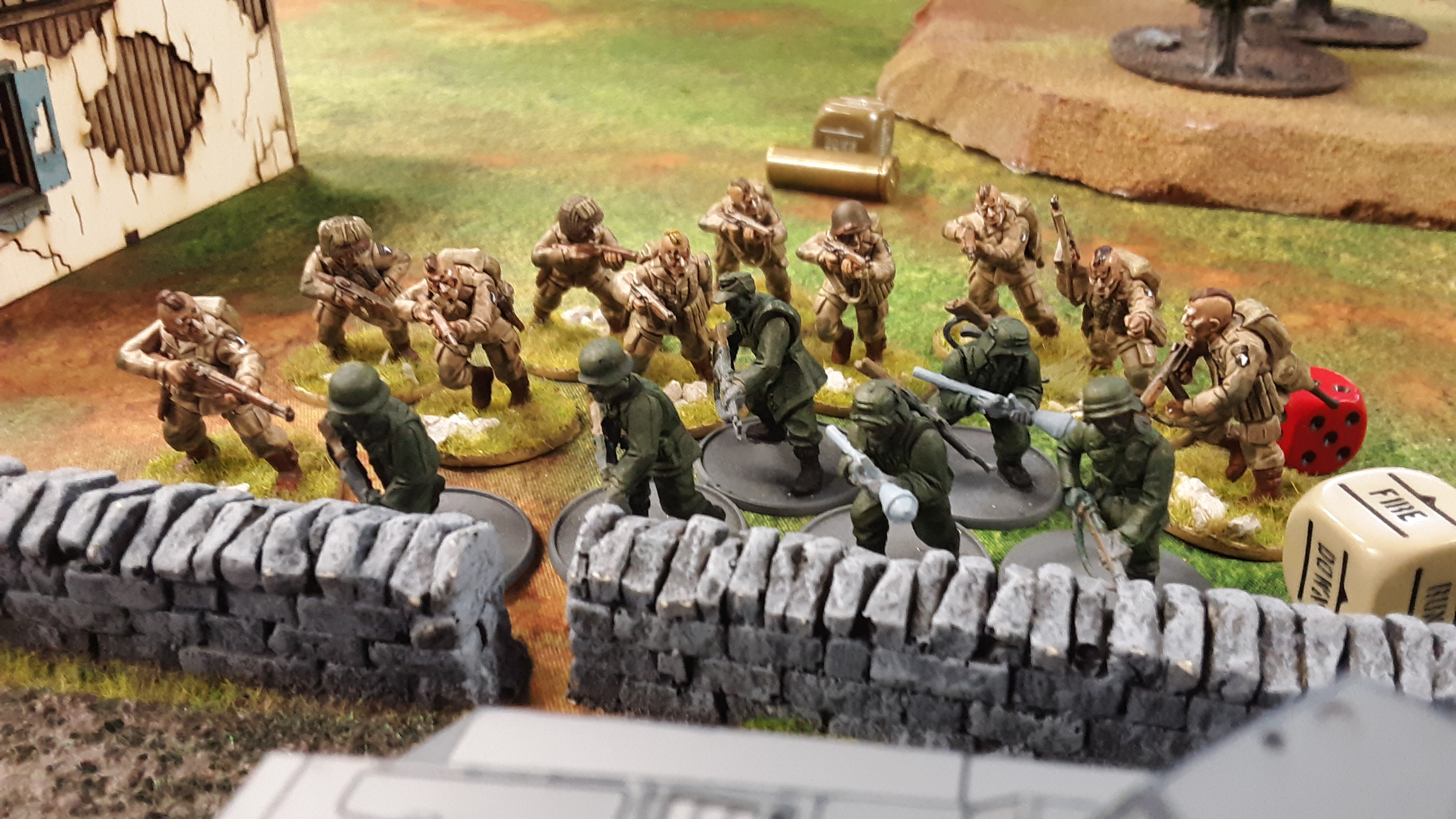 289th Infantry Regiment versus 2nd SS Panzer Division in a fierce infantry engagement