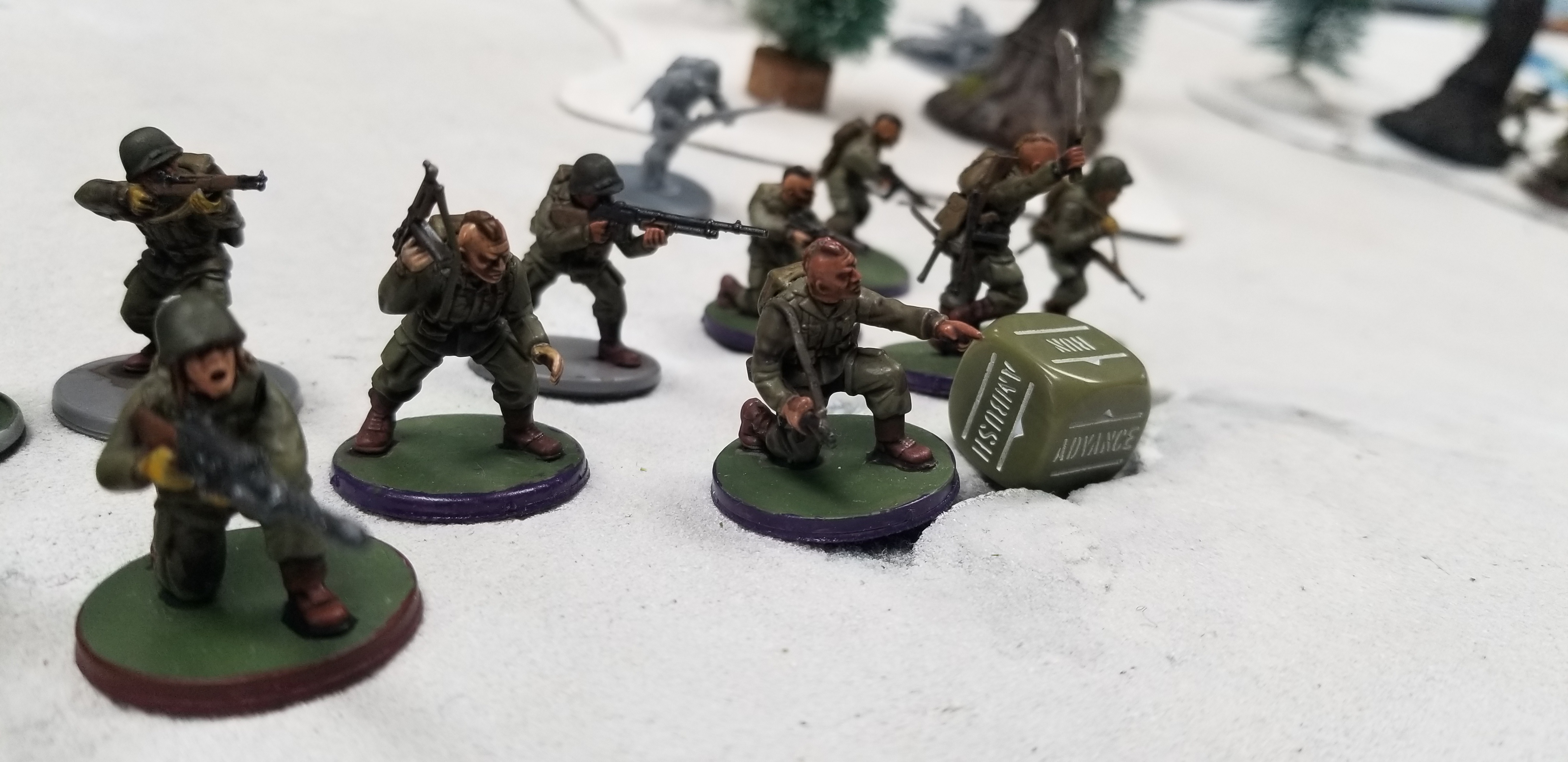 Captain's Avengers versus kampfgruppen smiledge in a fierce infantry engagement