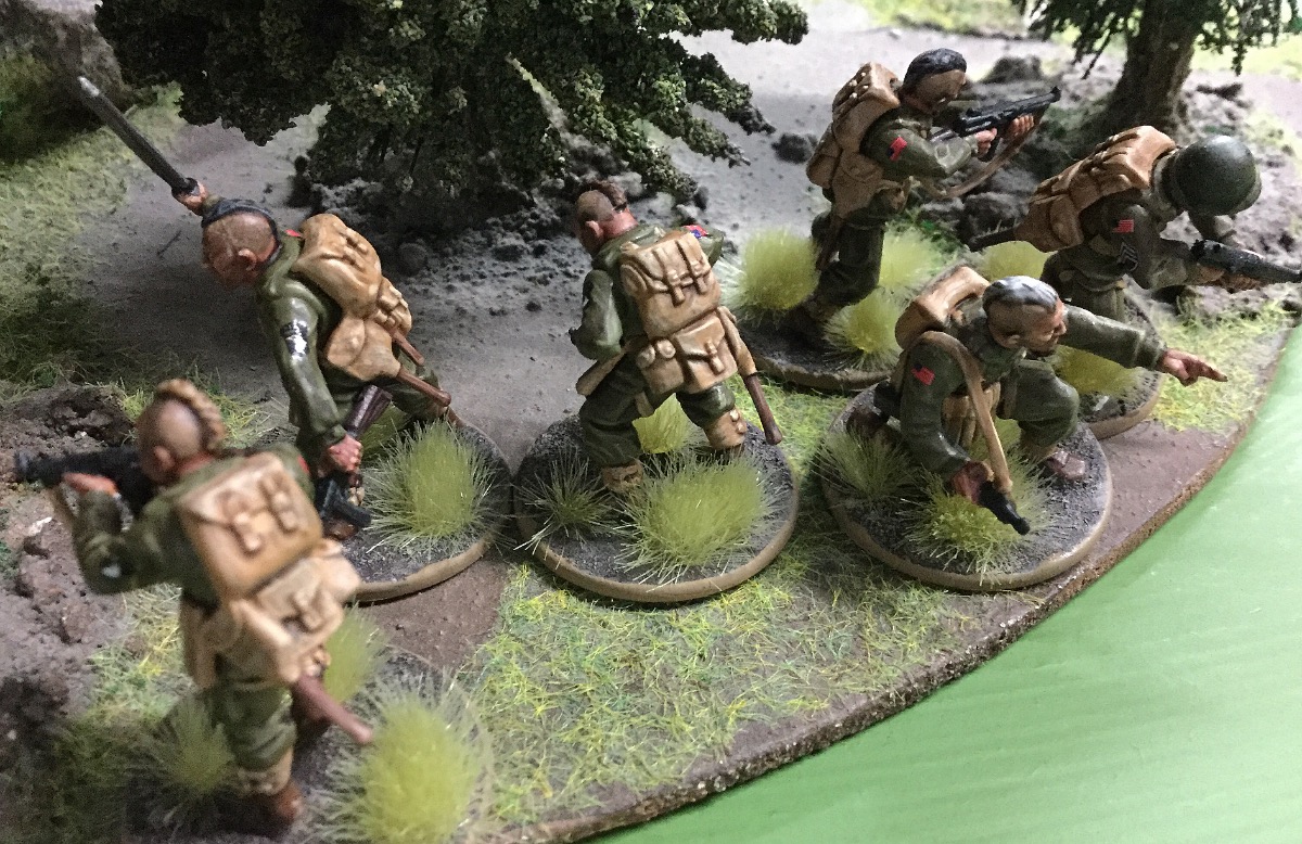 Brandenburgers versus Allies in a fierce infantry engagement