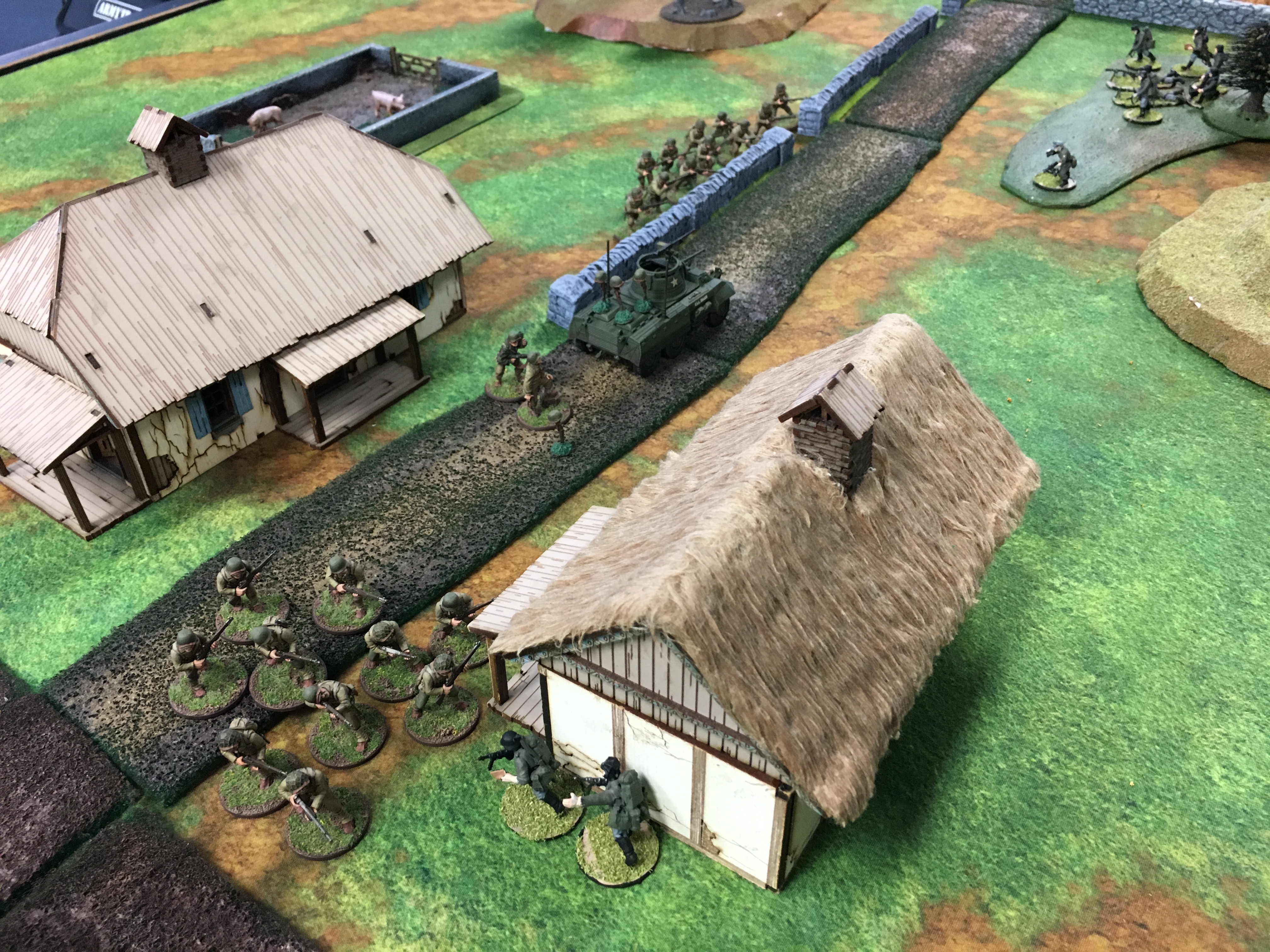 The Furious versus 352nd Pionier Battalion in a fierce infantry engagement