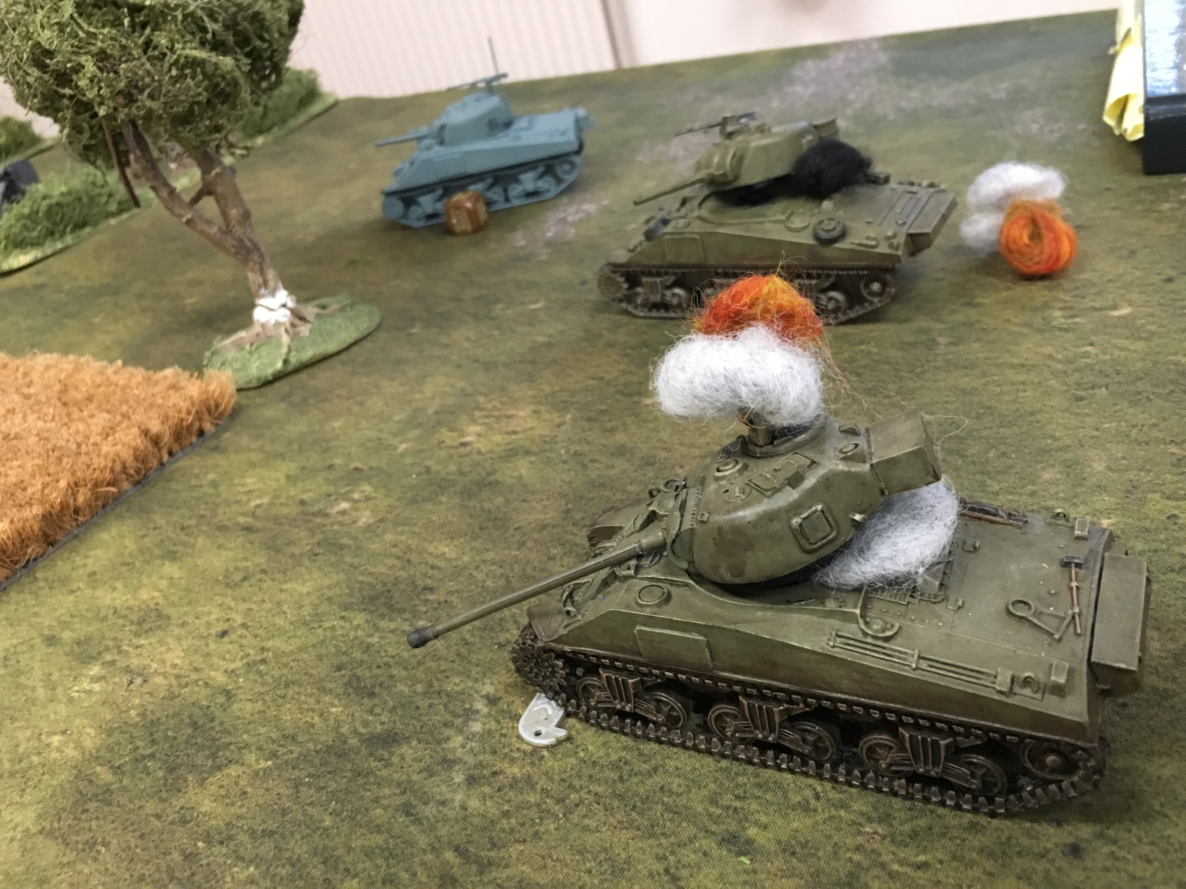 German grenadier’s versus Nellyforce in an armoured engagement