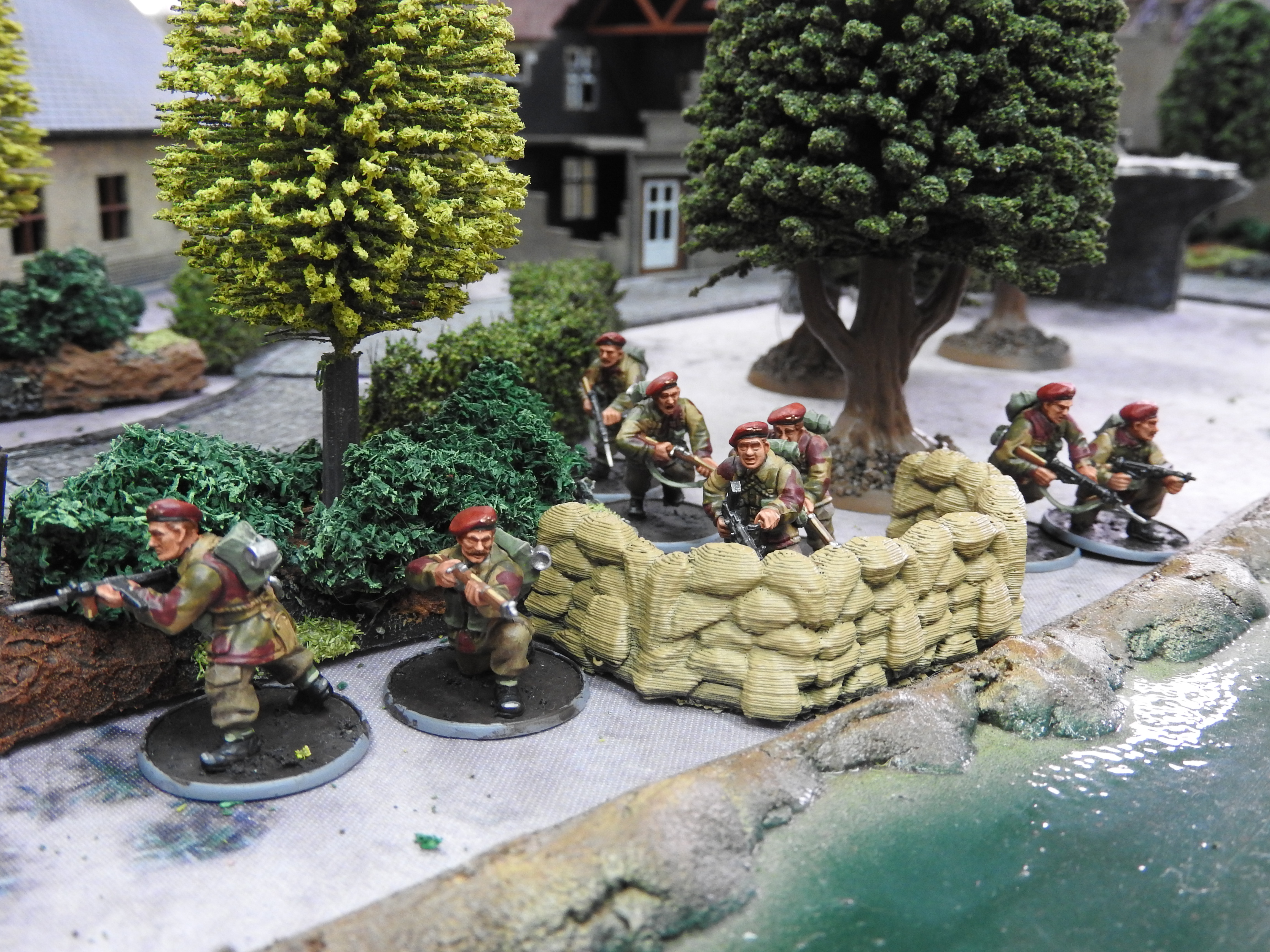 Red Devils versus 352nd Infantry Division in a fierce infantry engagement